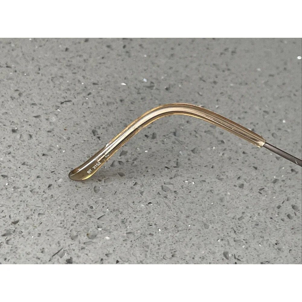 Silver Dollar Optical Eyeglasses Frames ONLY Rimless 135 Flex Hinge BT 2152 Beta